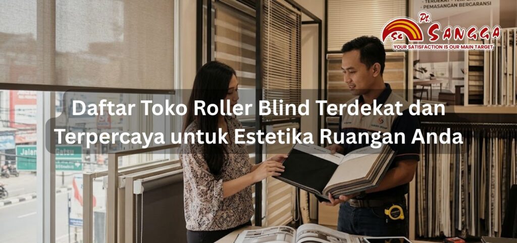 Daftar Toko Roller Blind Terdekat dan Terpercaya untuk Estetika Ruangan Anda
