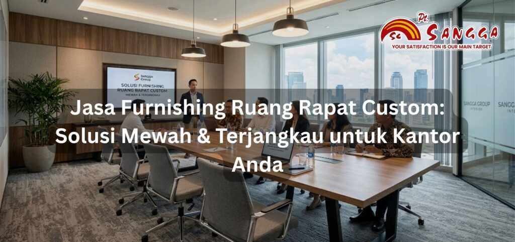 Jasa Furnishing Ruang Rapat Custom: Solusi Mewah & Terjangkau untuk Kantor Anda